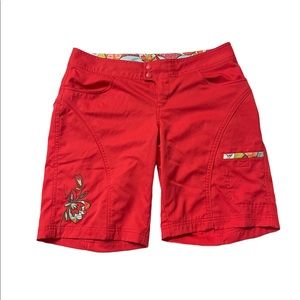 Columbia Womens Shorts - Red Size: 12